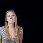 Woman With Tight Lips