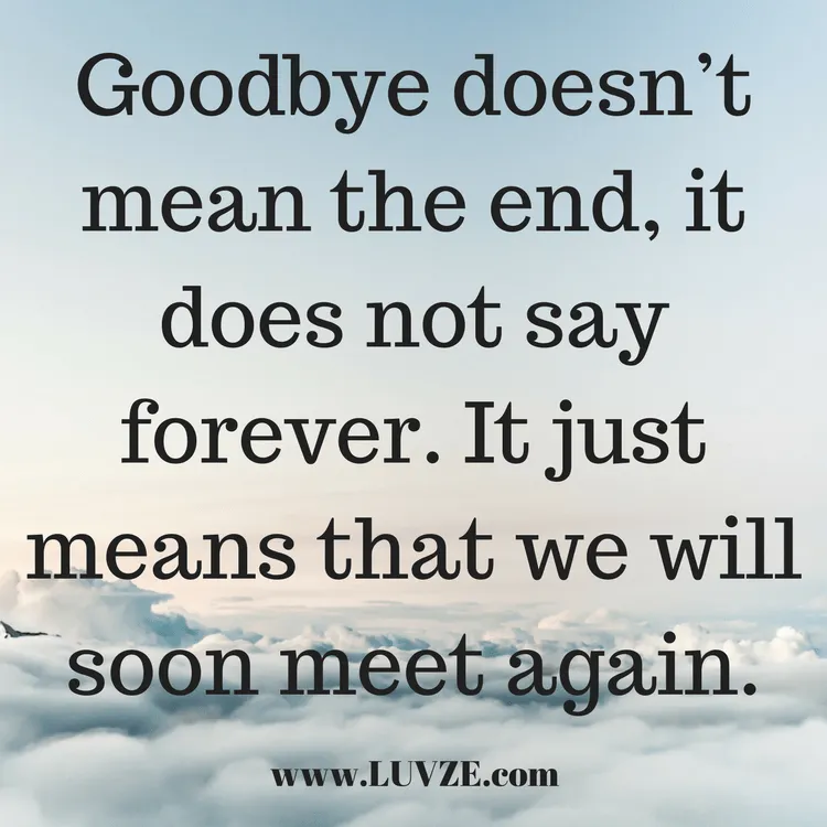 goodbye quotes