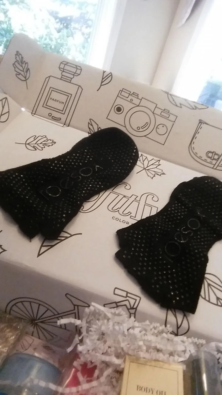 Toesox Toeless Fitness Stocks Fabfitfun box