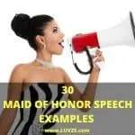 maid of honor speech examples