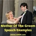 mother of the groom speech examples