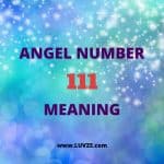 angel number 111 meaning