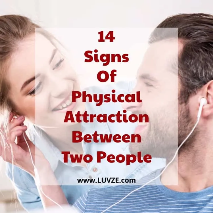 signs of physical attraction between two people