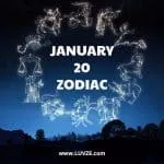 January 20 zodiac sign