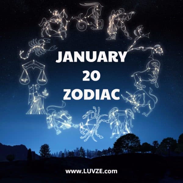 January 20 Zodiac Birthday Horoscope Personality Compatibility
