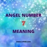 angel number 7 meaning