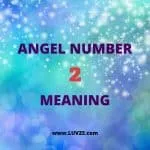 angel number 2 meaning