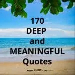 deep meaningful quotes