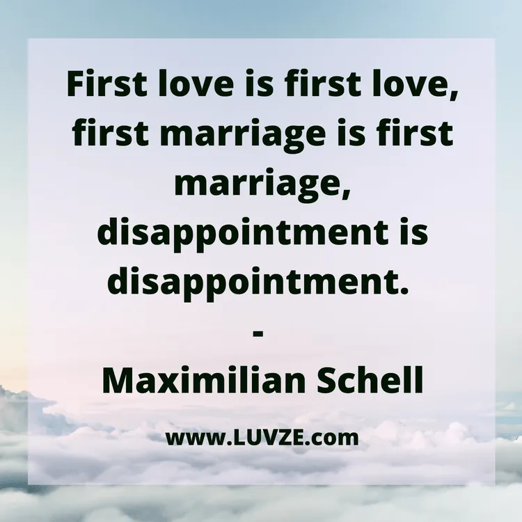 first love quotes