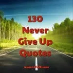 never give up quotes and sayings