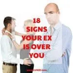 signs your ex is over you