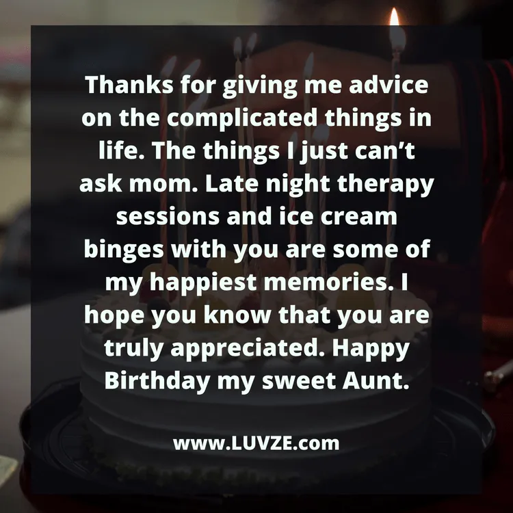 happy birthday aunt