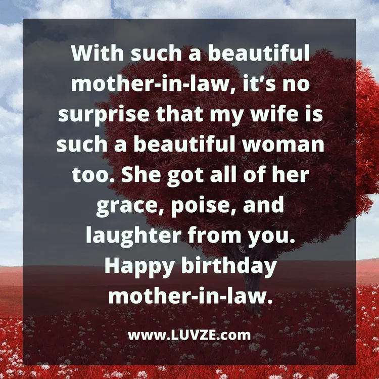 happy birthday mother in law