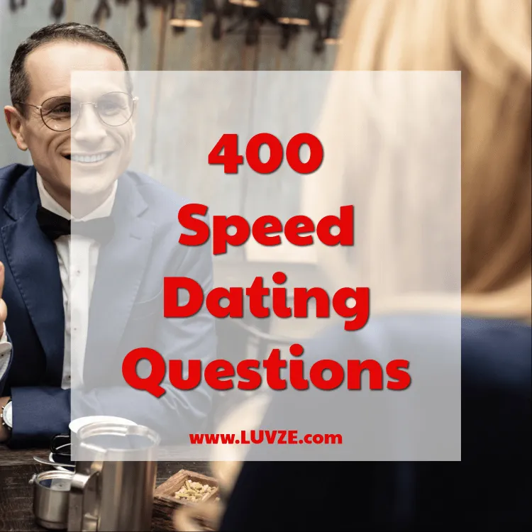 best speed dating questions