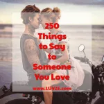 things to say to someone you love